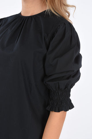 ruffled sleeve blouse