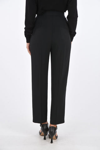 double pleat trousers