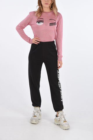 lurex FLIRTING crew-neck sweater