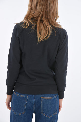 ETOILE Crew-neck MILLY Sweatshirt with velvet embroidery