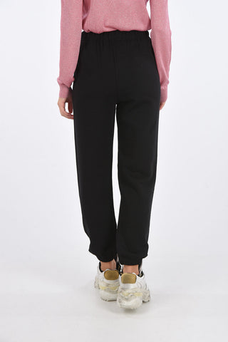 pantalone piping LOVE FIERCELY con strass
