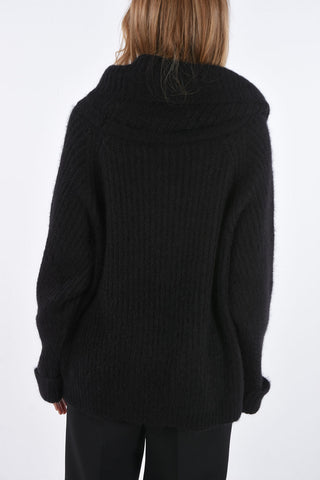 turtle-neck sweater