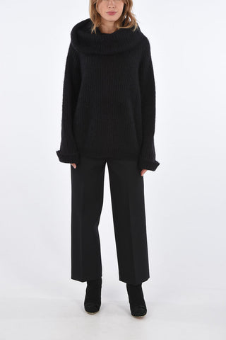 turtle-neck sweater