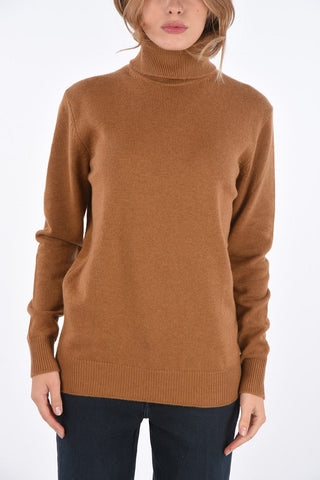 maglia a collo alto in cashmere