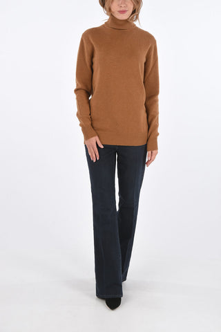 maglia a collo alto in cashmere