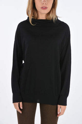 maglia a collo alto in cashmere