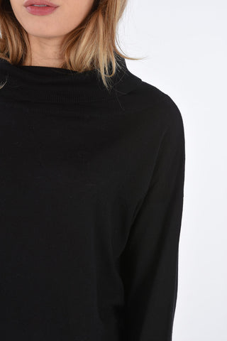 maglia a collo alto in cashmere