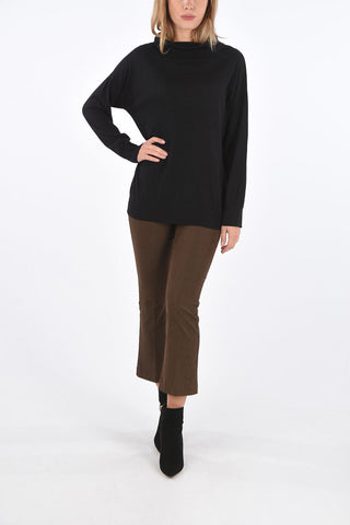maglia a collo alto in cashmere