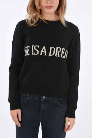 maglia girocollo in cashmere
