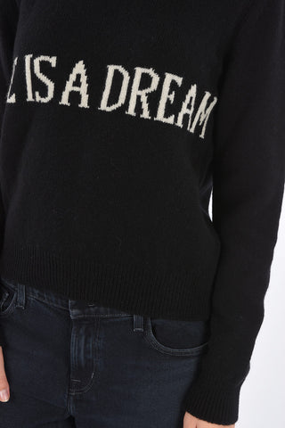 maglia girocollo in cashmere