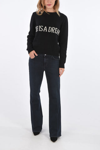 maglia girocollo in cashmere