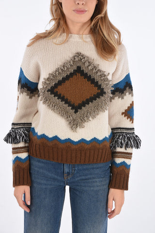 WEEKEND Embroidered oversized BAITA Sweater