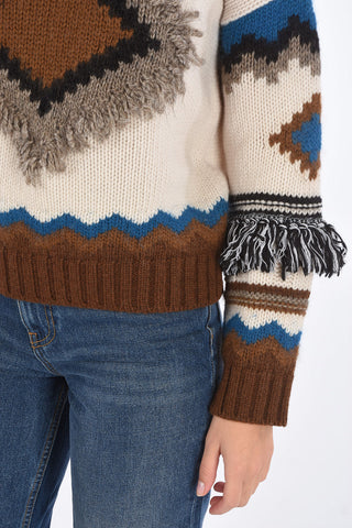 WEEKEND Embroidered oversized BAITA Sweater