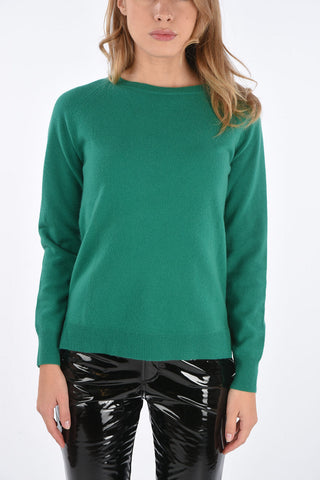STUDIO cashmere and wool CINZIA crew-neck sweater