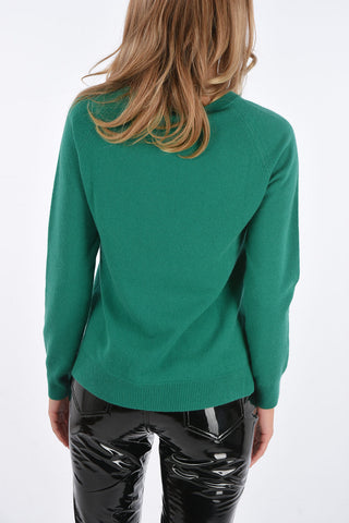 STUDIO cashmere and wool CINZIA crew-neck sweater