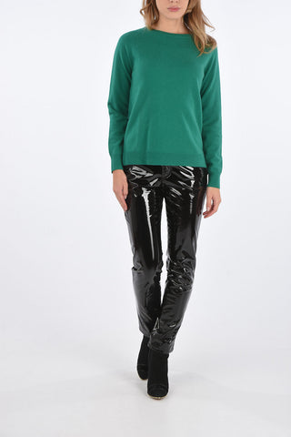 STUDIO cashmere and wool CINZIA crew-neck sweater