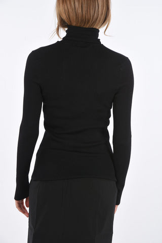 Ribbed Turtleneck Sweater
