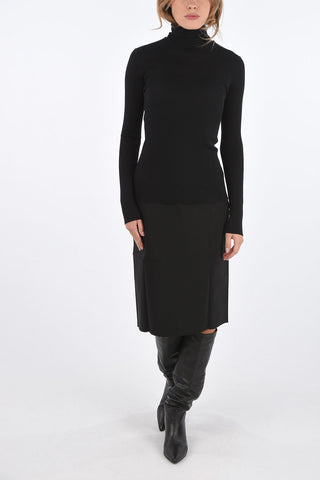 Ribbed Turtleneck Sweater