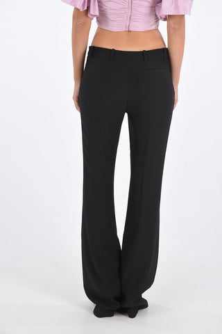 Mid Waist Flared Pants