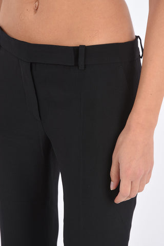 Mid Waist Flared Pants