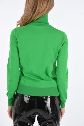 turtle-neck sweater