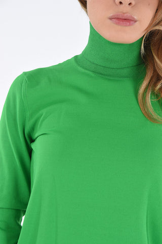 turtle-neck sweater