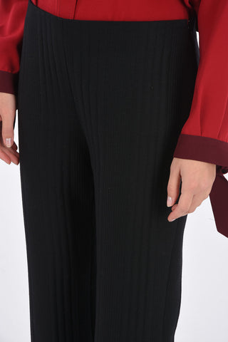 Quilted Pants with Side Zip