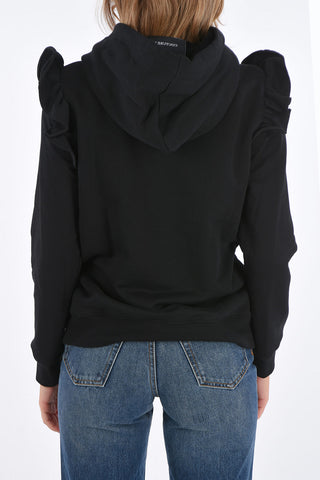 COUTURE! Felpa con ricamo ed Logo