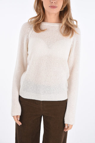 maglia girocollo SATRAPO in seta e in cashmere