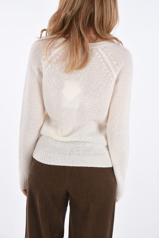 maglia girocollo SATRAPO in seta e in cashmere