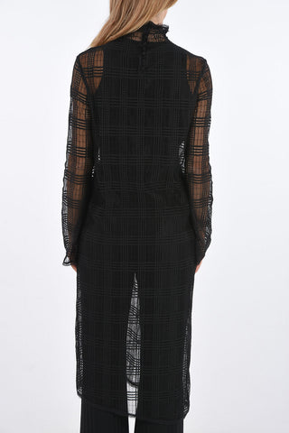 asymmetric sheer maxi top