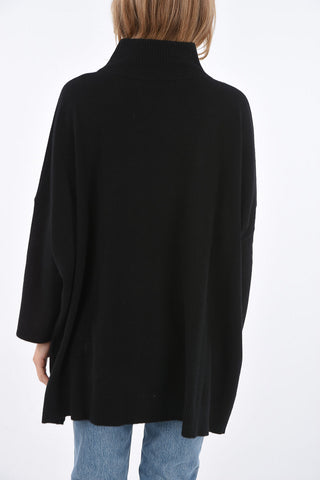 STUDIO Wool and Silk Oversized SILVA sweater