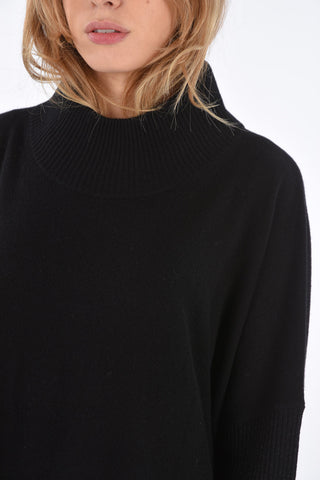 STUDIO Wool and Silk Oversized SILVA sweater