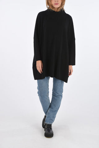 STUDIO Wool and Silk Oversized SILVA sweater