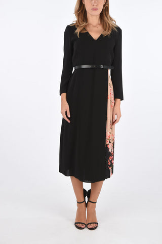 Vestito GILLY Bicolore con Gonna Plissettata