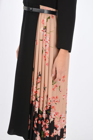 Vestito GILLY Bicolore con Gonna Plissettata