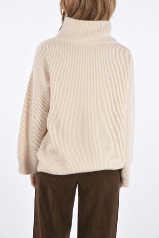 ribbed oversized sweater