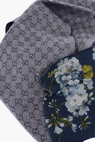 foloral Embroidered Scarf