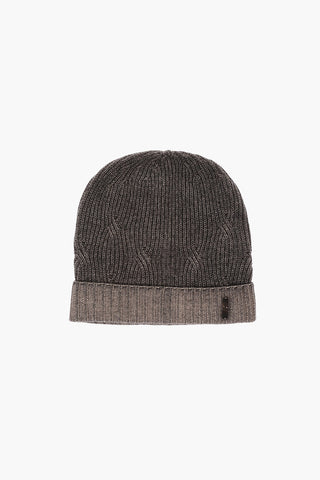 ID Wool ribbed Beanie