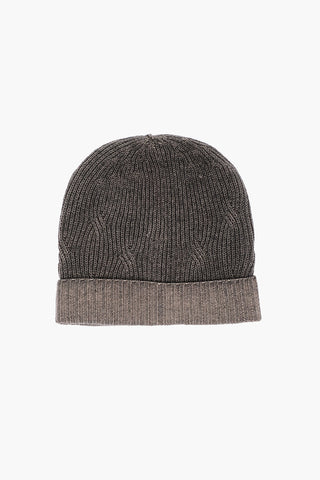 ID Wool ribbed Beanie