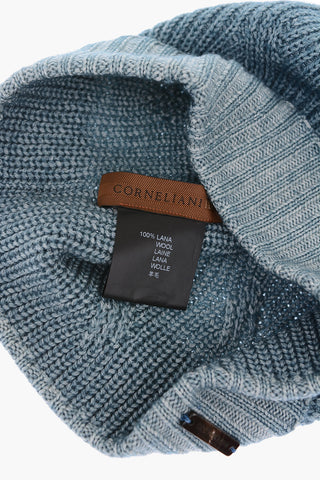 ID Wool ribbed Beanie