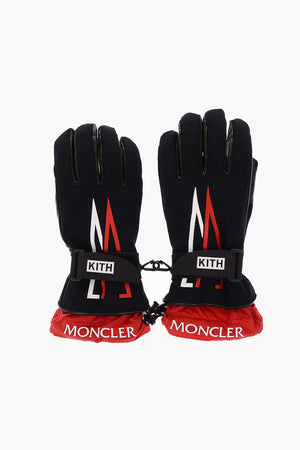 Leather Details ski glovers