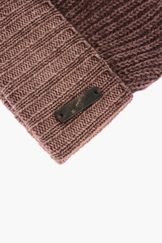 ID Wool ribbed Beanie