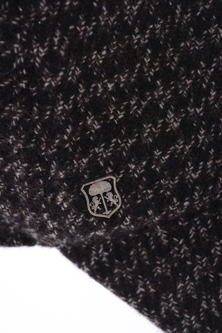 houndstooth cashmere Cap