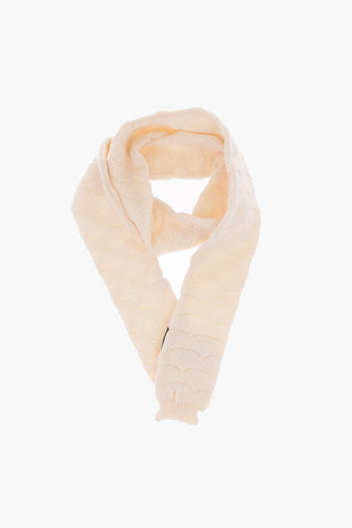 embroidered scarf