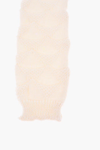 embroidered scarf