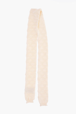 embroidered scarf