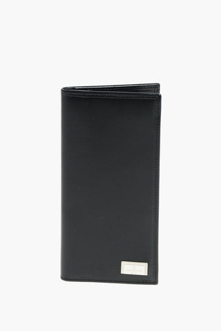 Leather Card Holder with Vertical Compartments