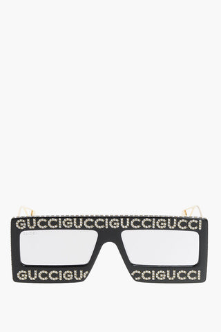 mirrored lenses rectangular sunglasses