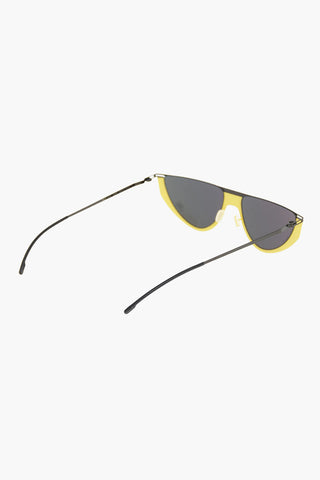 MARTINE ROSE Butterfly-shaped SELINA Sunglasses with Shield Lens